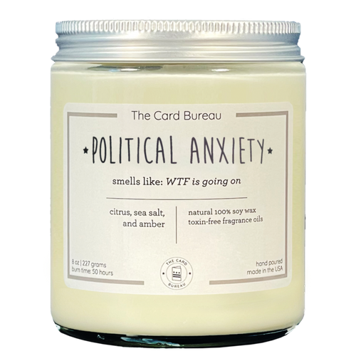 Political Anxiety Candle
