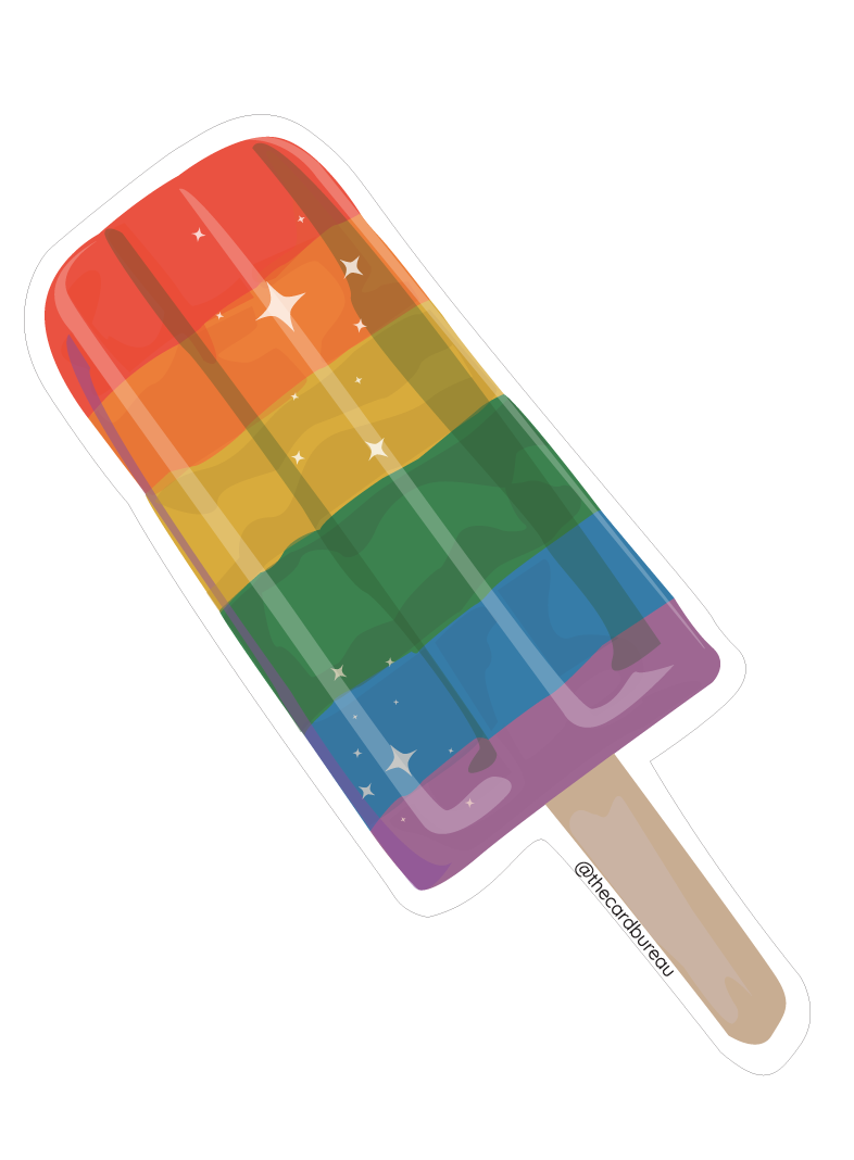 Popsicle Sticker