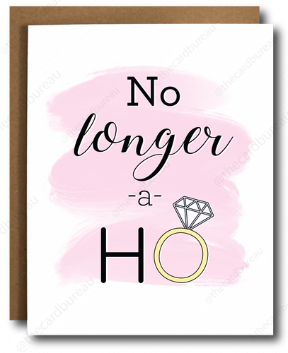 Ho Engagement Card