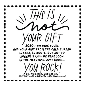 Gift Delayed By USPS? Wrap This Instead