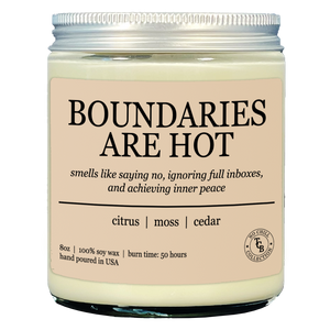 Boundaries Are Hot Candle