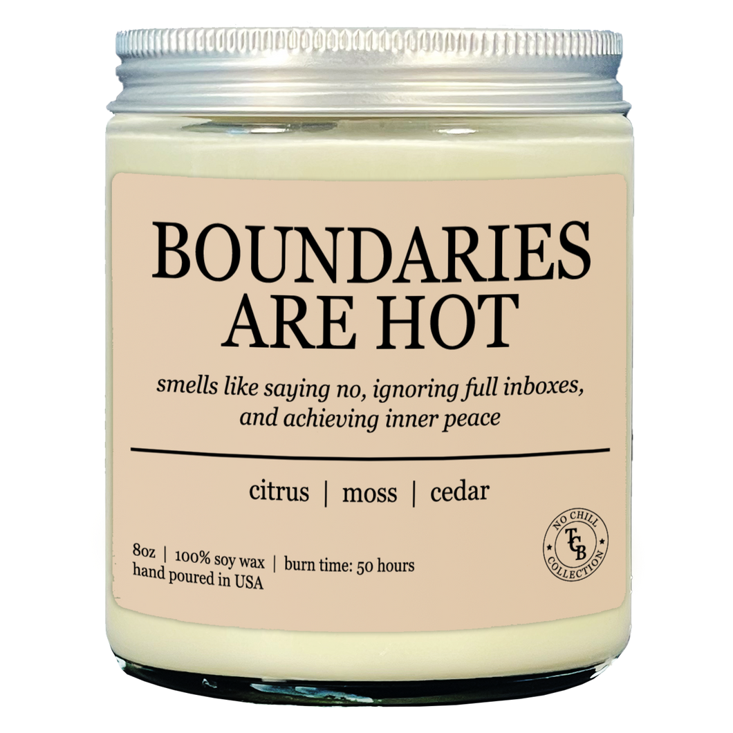 Boundaries Are Hot Candle