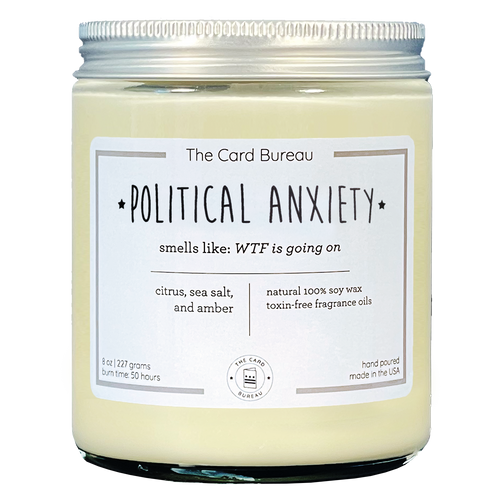 Political Anxiety Candle