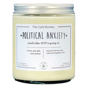 Political Anxiety Candle