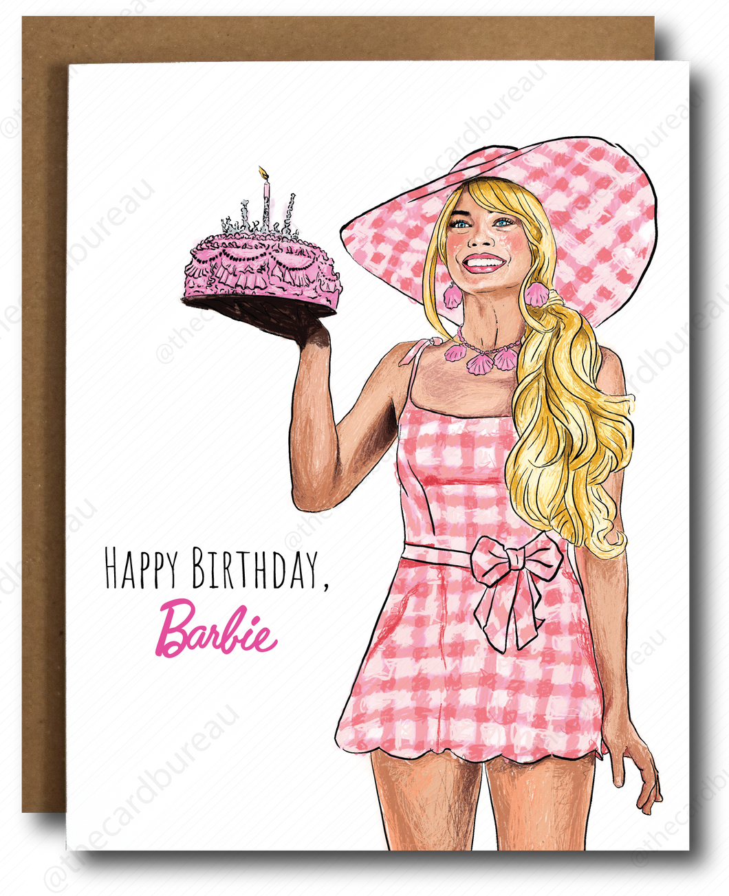 Barbie Birthday Card