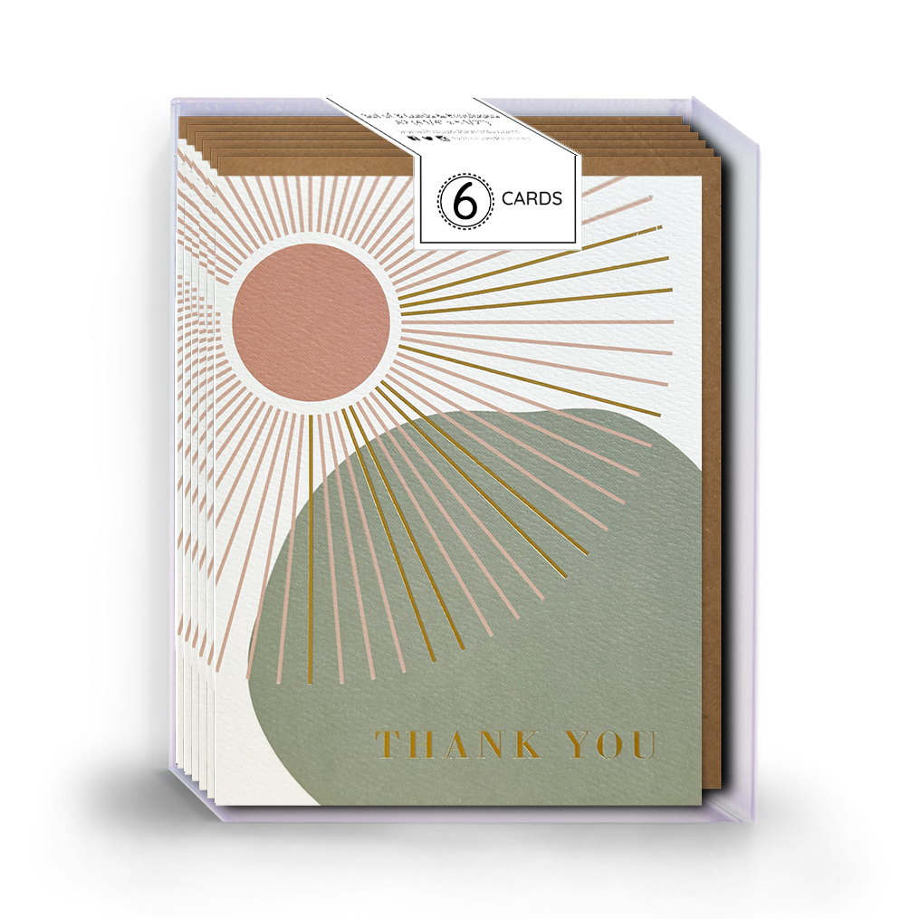 LUXE Starburst Thank You Boxed Set