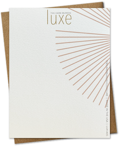LUXE Starburst Thank You Boxed Set