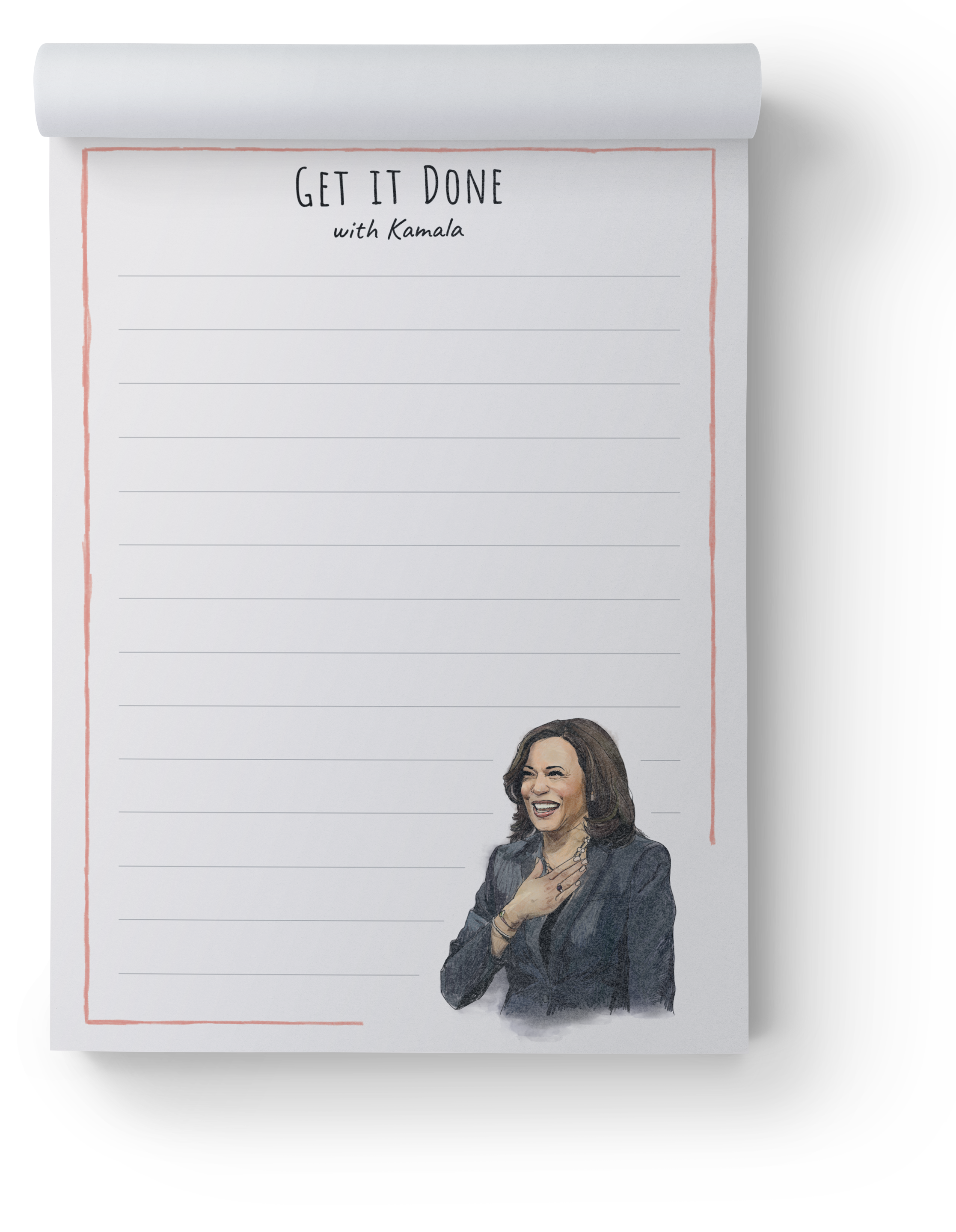 Kamala Harris Notepad