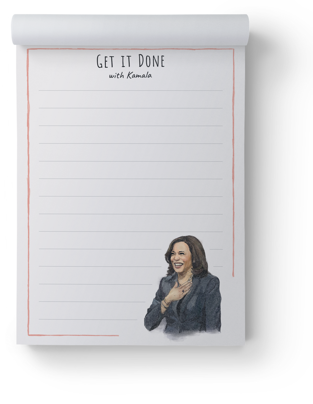 Kamala Harris Notepad