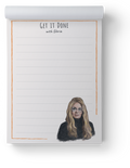 Gloria Steinem Get it Done Notepad