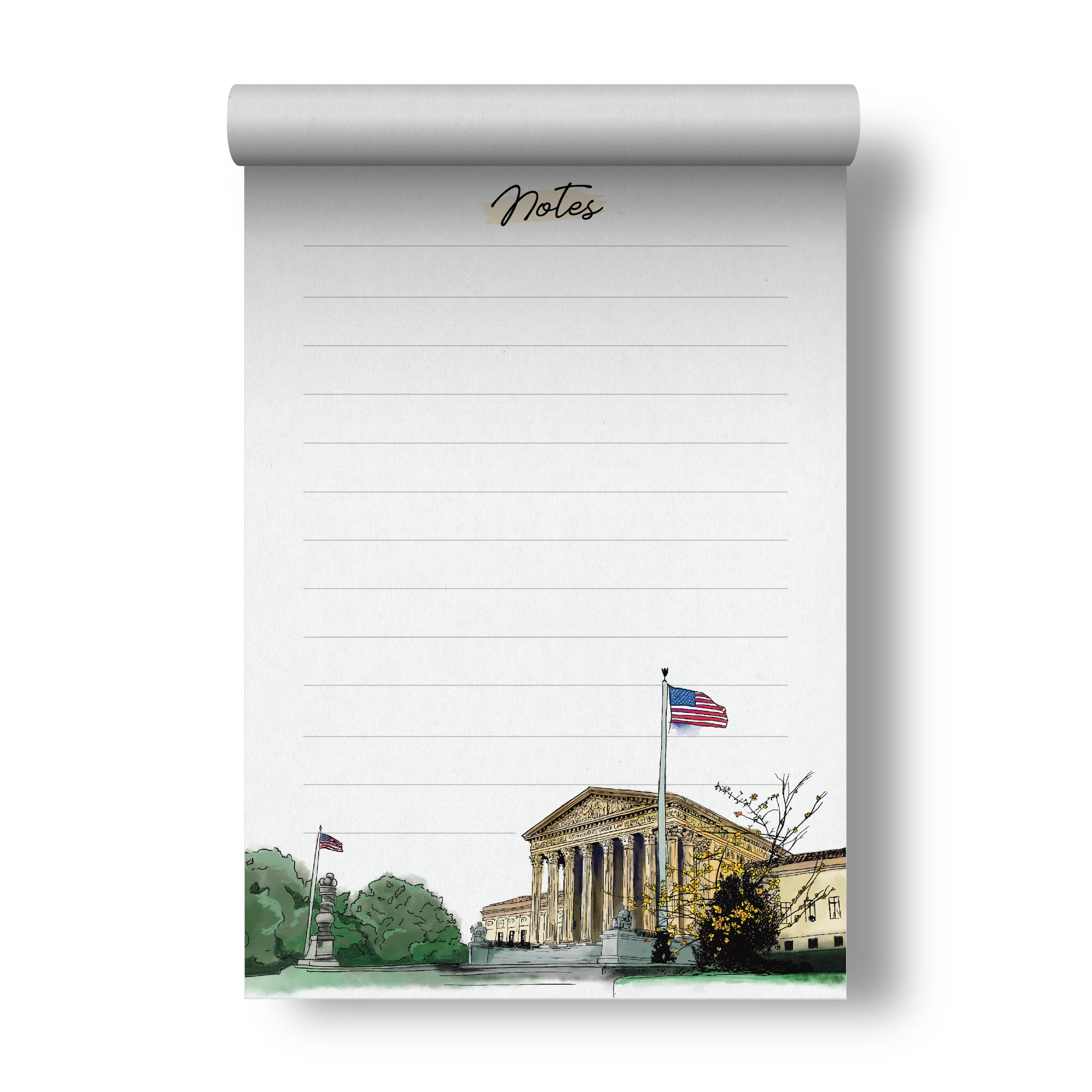 Supreme Court Washington DC Notepad