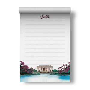 Lincoln Memorial Washington DC Notepad