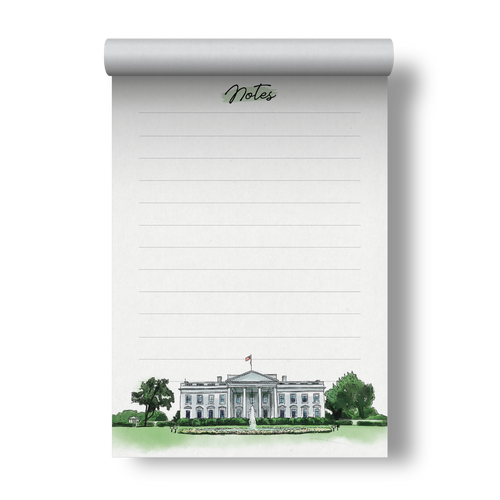 White House Washington DC Notepad