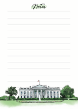 White House Washington DC Notepad