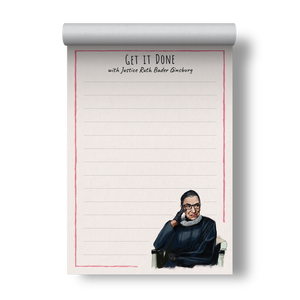 Justice Ruth Bader Ginsburg  RBG Notepad