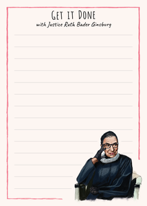 Justice Ruth Bader Ginsburg  RBG Notepad