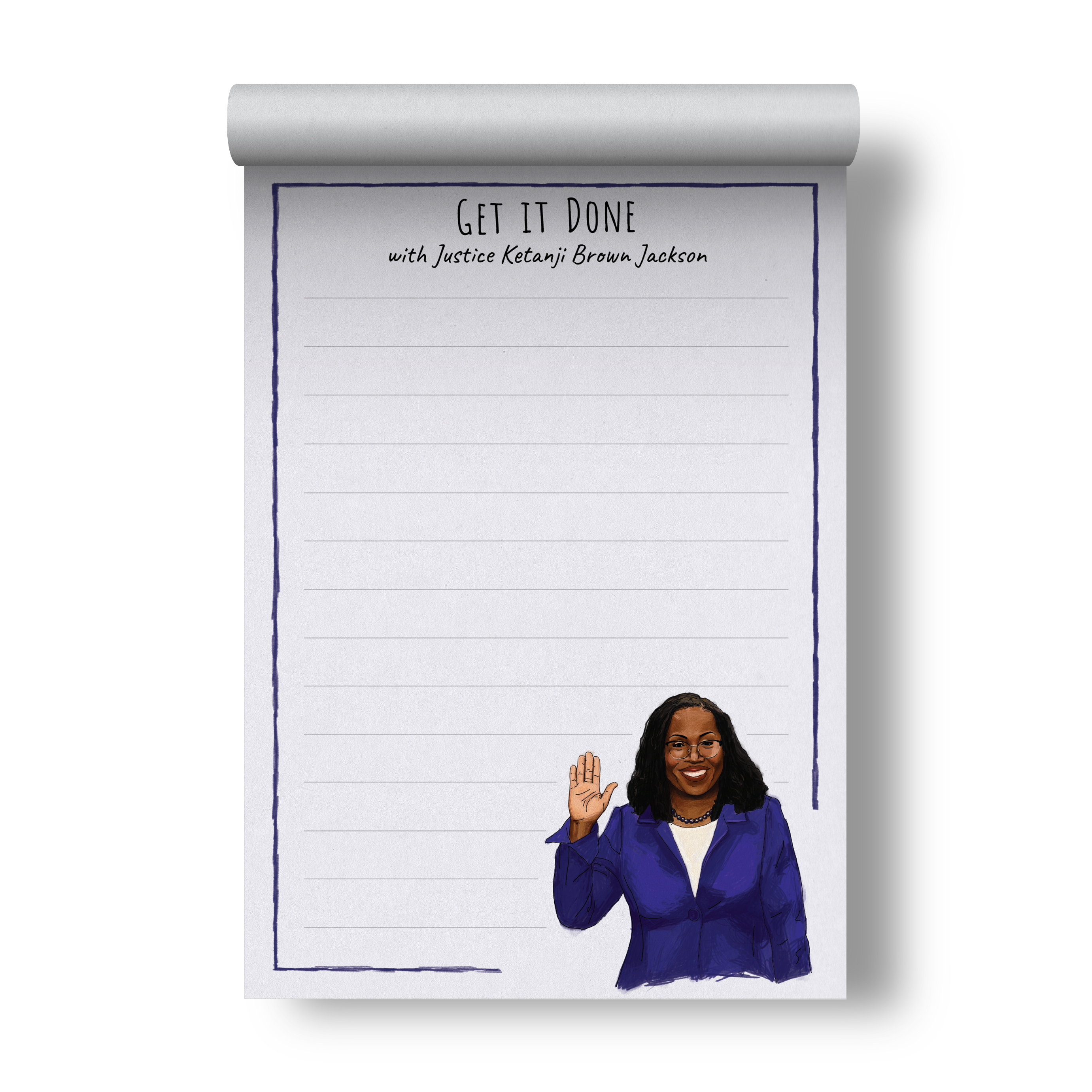 Justice Ketanji Brown Jackson Notepad