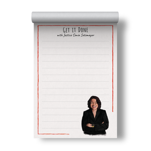 Justice Sonia Sotomayor Notepad