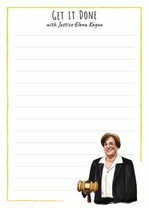 Justice Elena Kagan Notepad