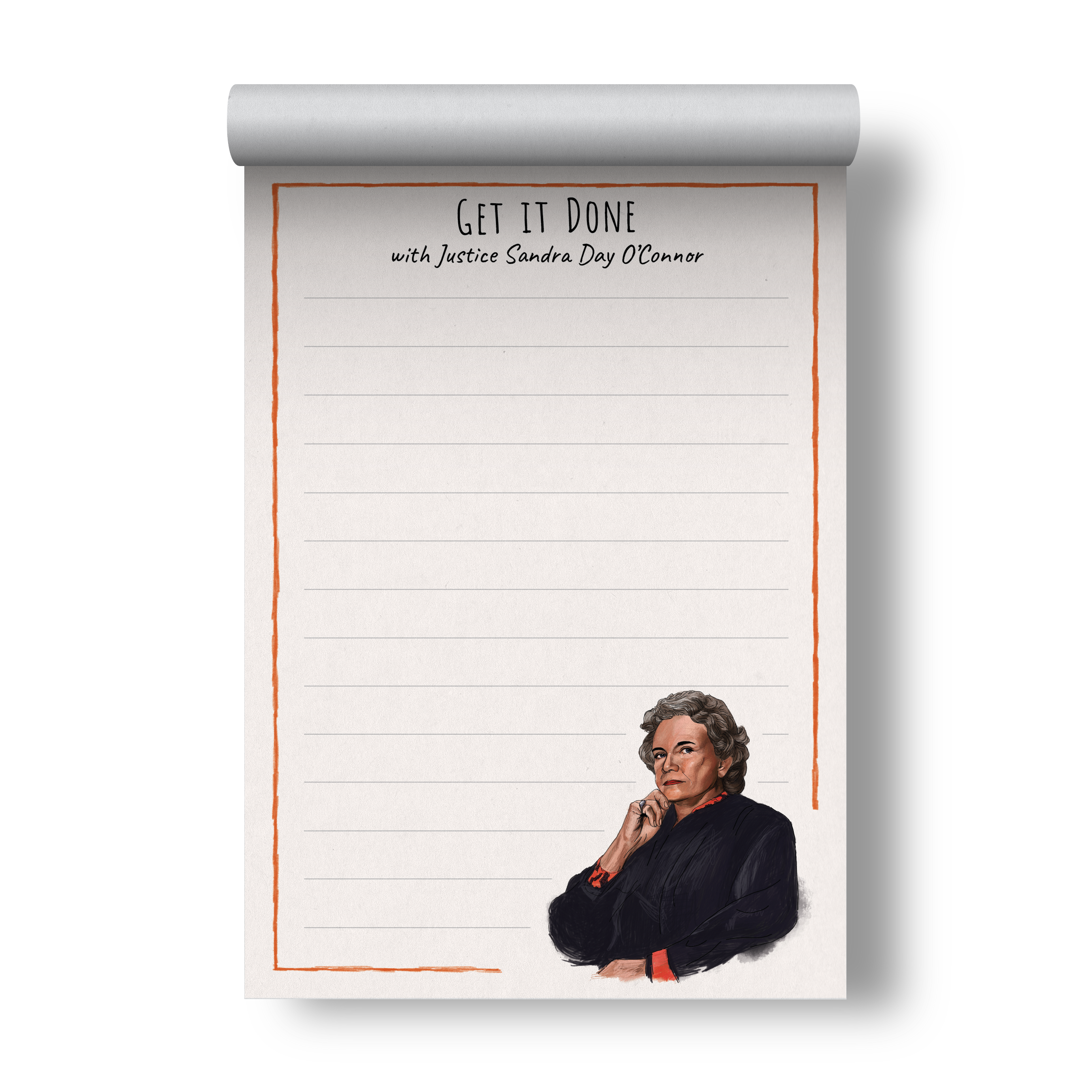 Justice Sandra Day O’Connor Notepad