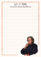 Justice Sandra Day O’Connor Notepad