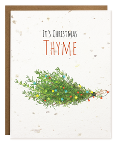 CHRISTMAS THYME PLANTABLE