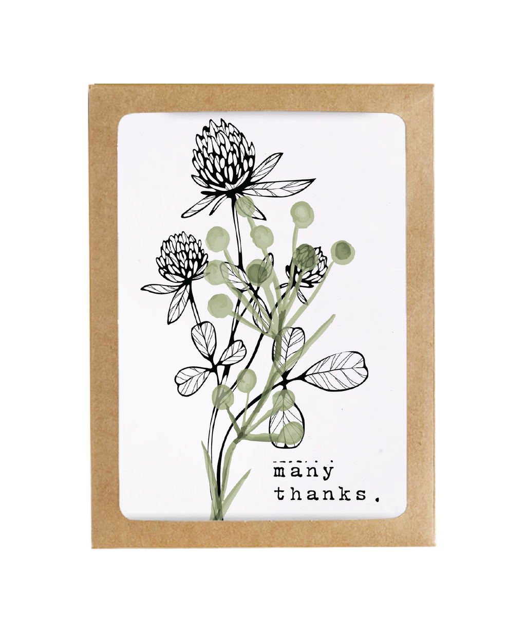 COTTON RAG MANY THANKS BOXED SET