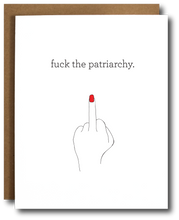 Fuck the Patriarchy Card