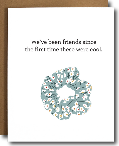 Scrunchie Friends Card