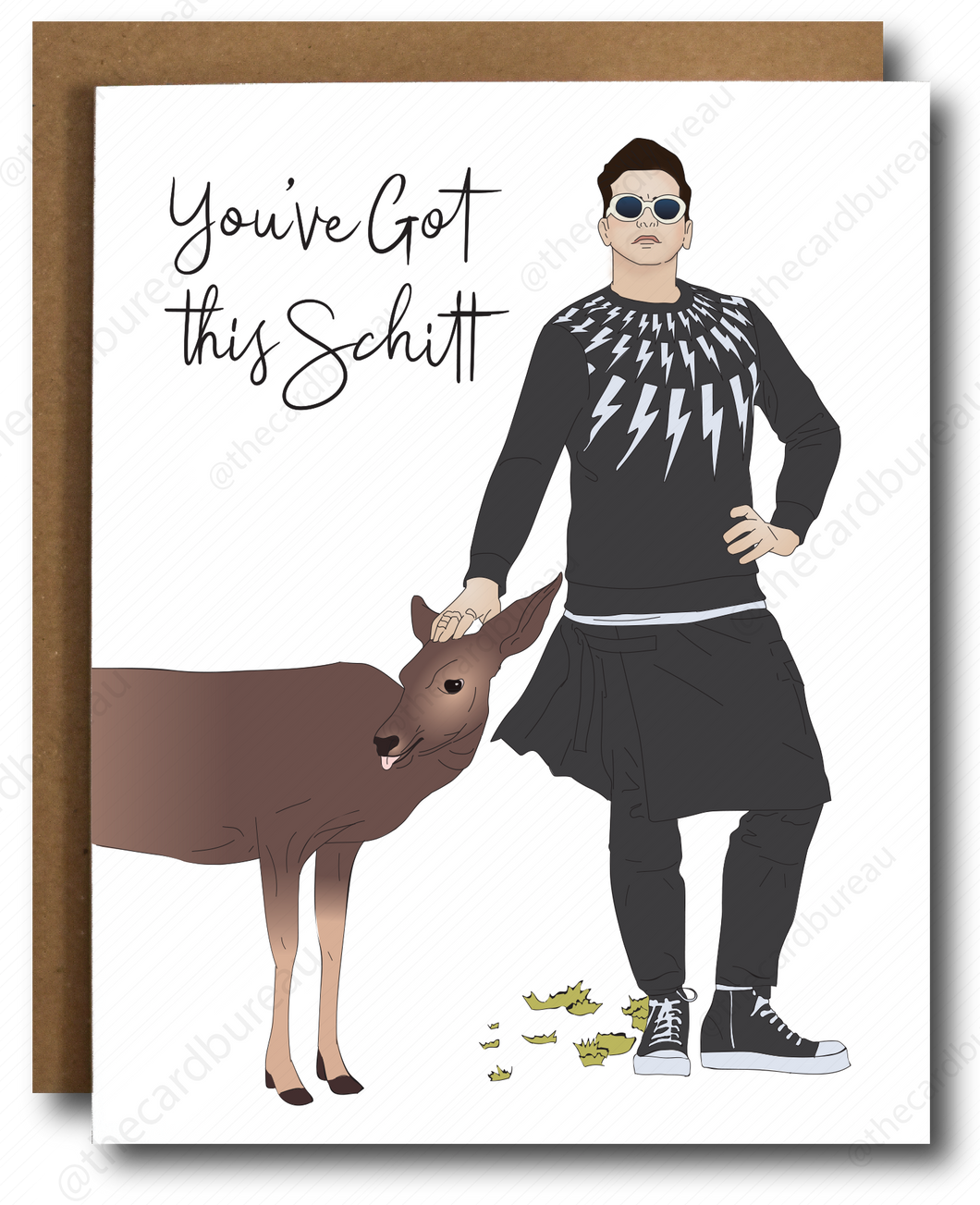 You've got this Schitt! Encouragement Card
