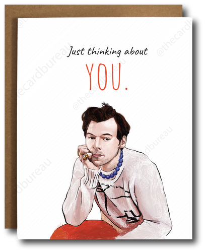 Thinking About You Harry Card