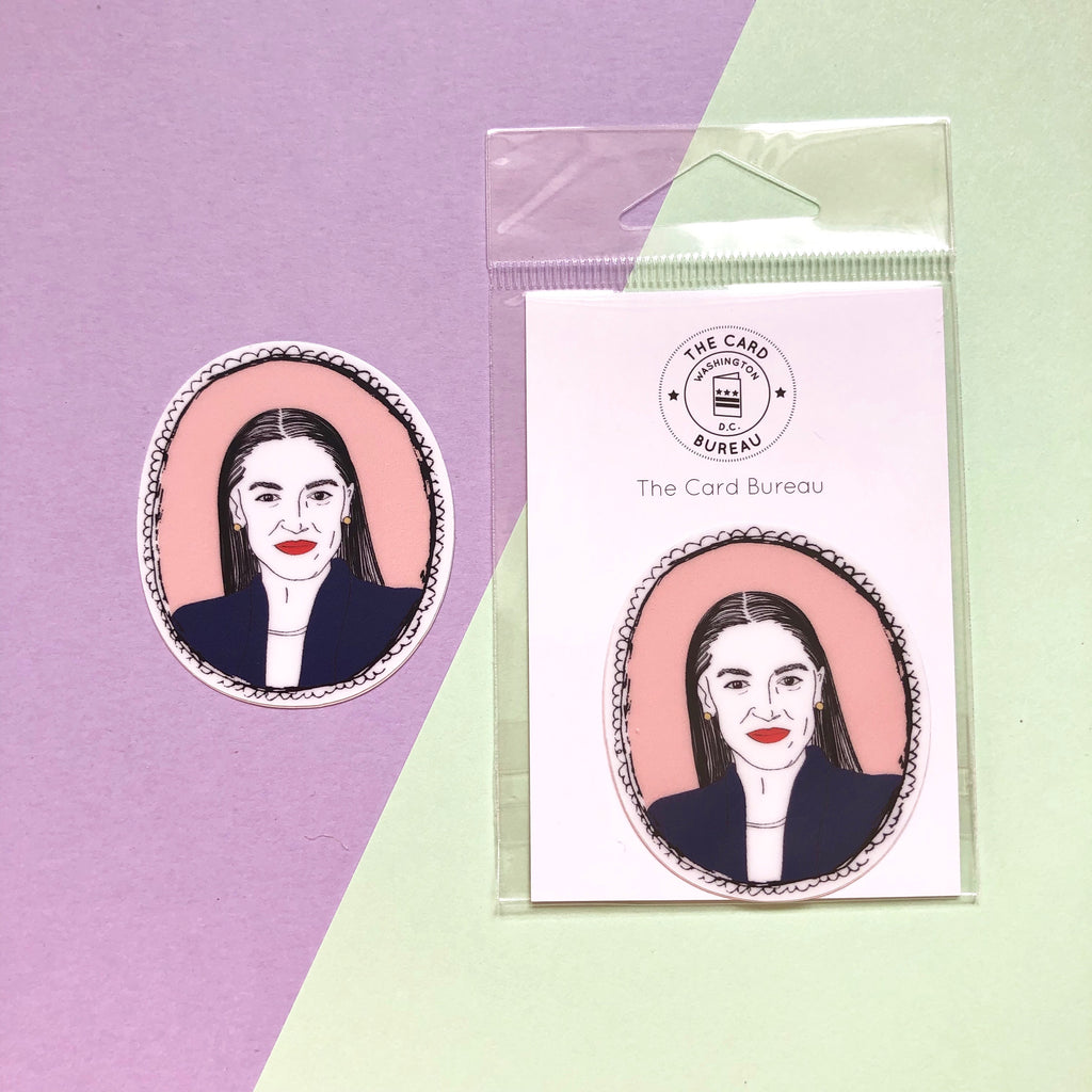 Alexandria Ocasio-Cortez Sticker