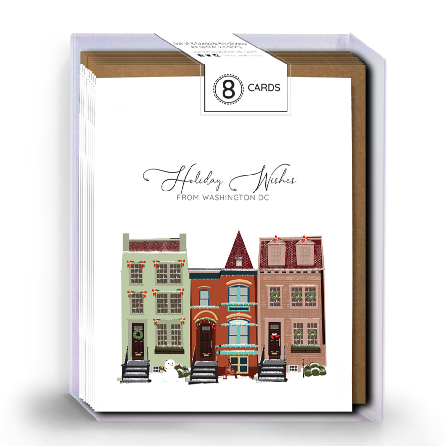 Season's Greetings DC Christmas Holiday Card – The Card Bureau