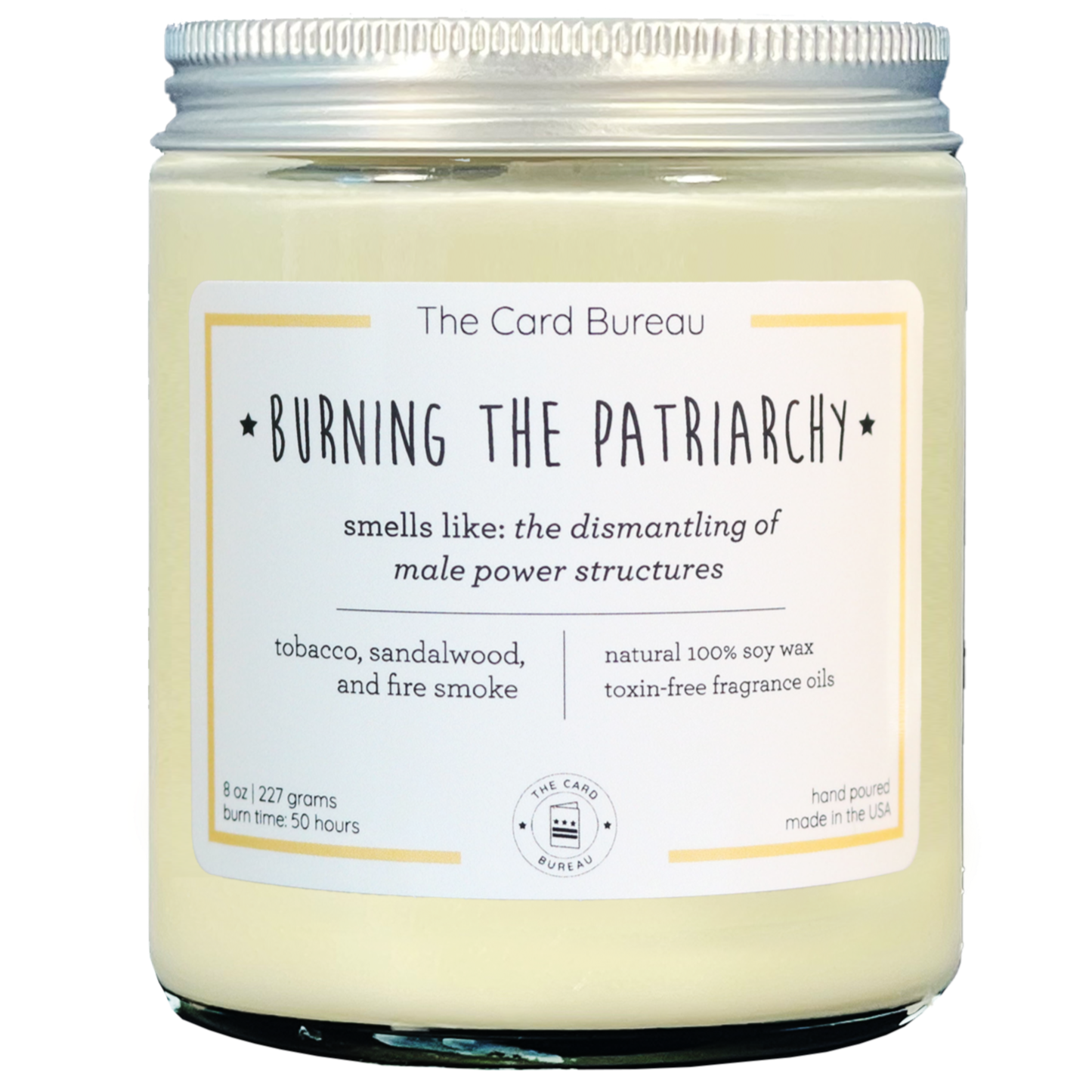 Burning the Patriarchy Candle