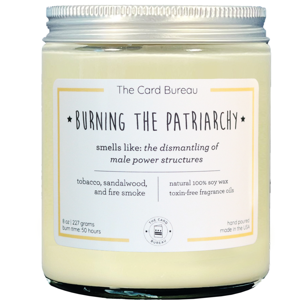 Burning the Patriarchy Candle