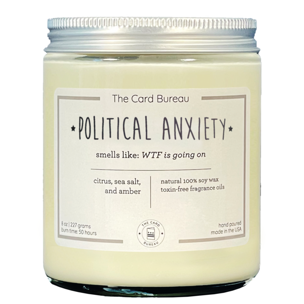 Political Anxiety Candle