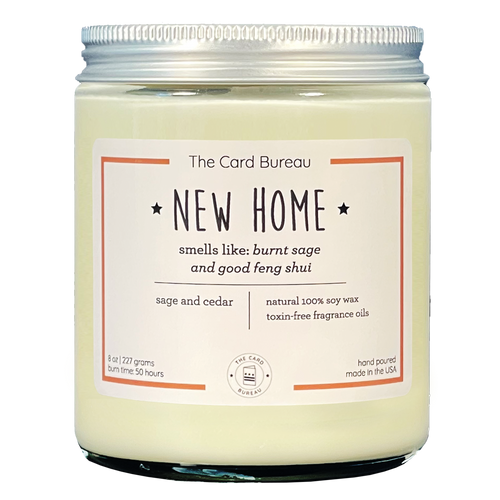 New Home Candle