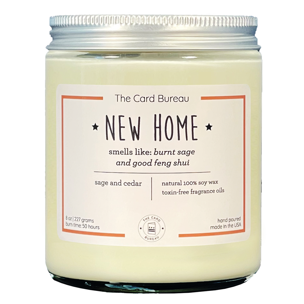 New Home Candle