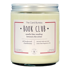 Book Club Candle