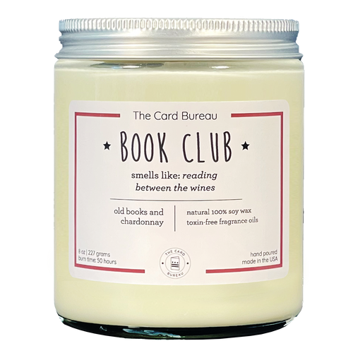 Book Club Candle