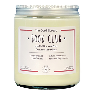 Book Club Candle