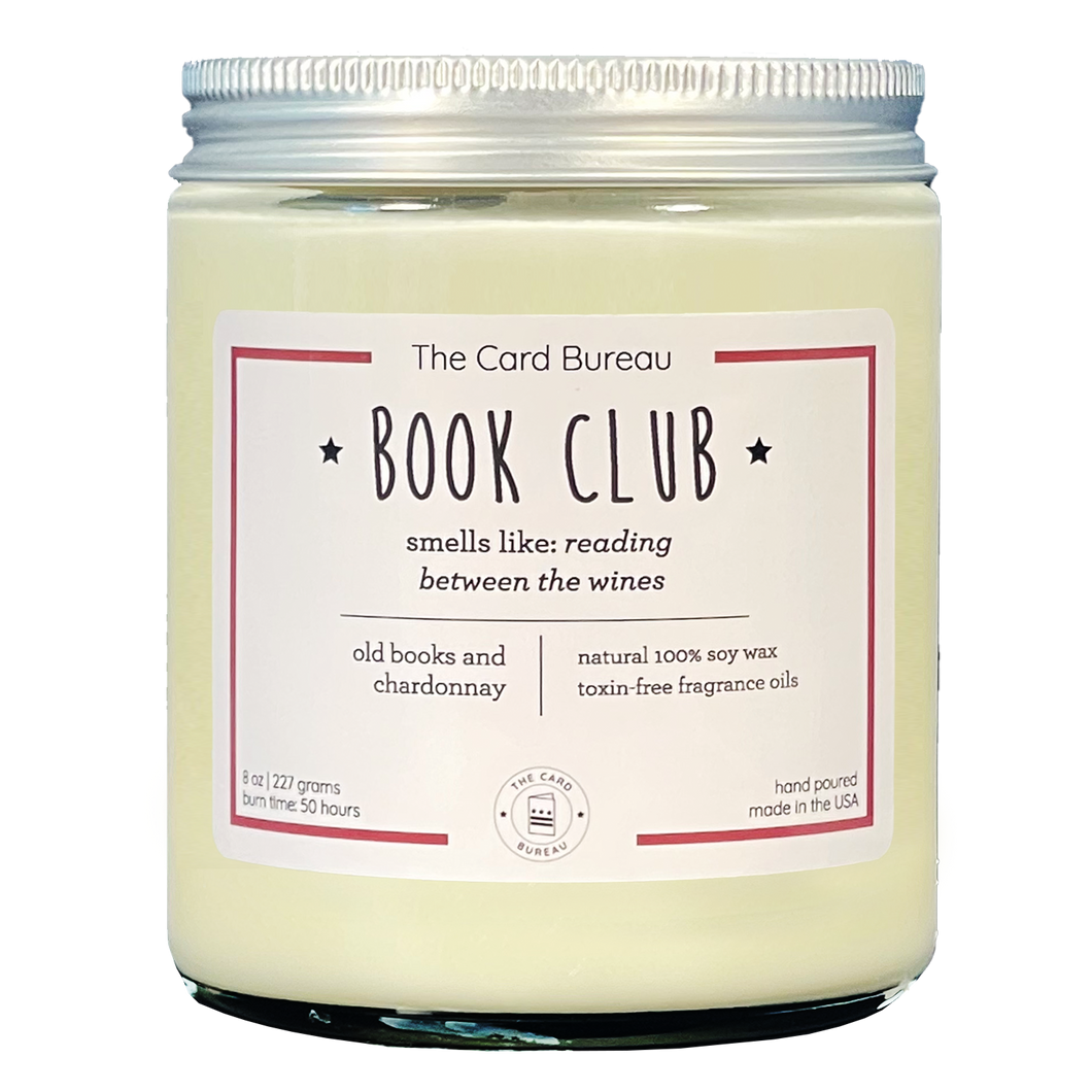 Book Club Candle