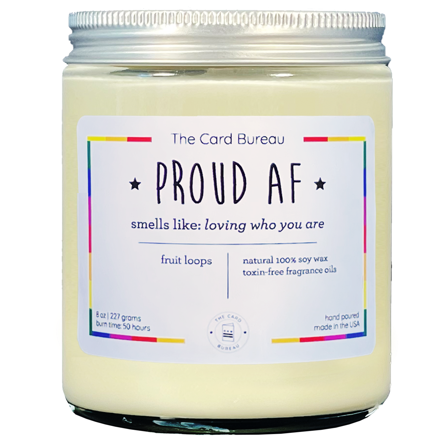 Proud AF PRIDE Candle