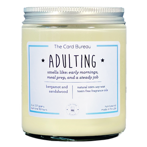 Adulting Candle