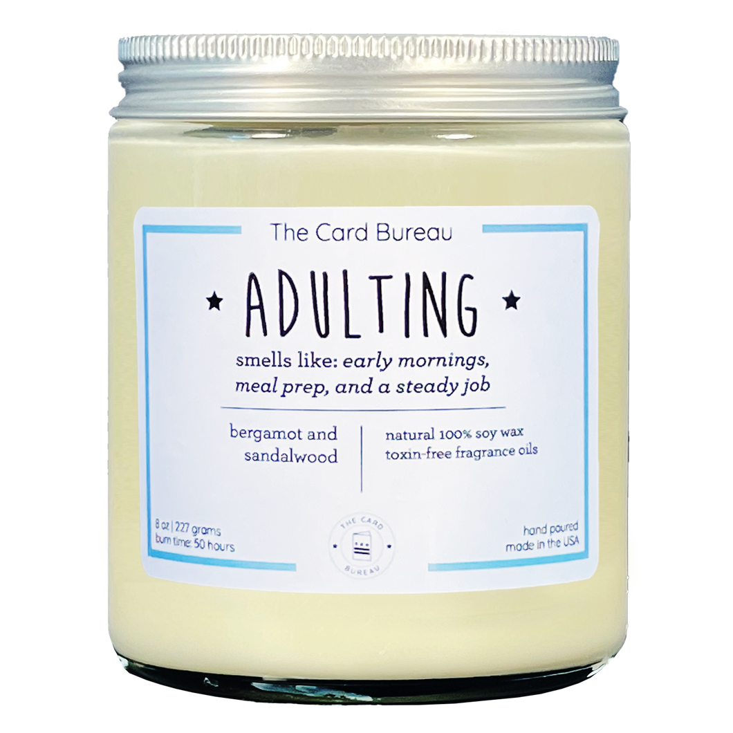 Adulting Candle