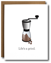 Life's a Grind Coffee Card
