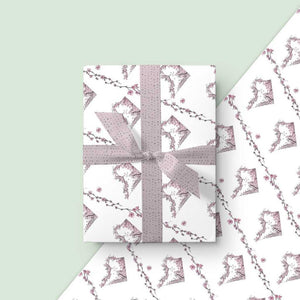 DC Cherry Blossom Gift Wrap