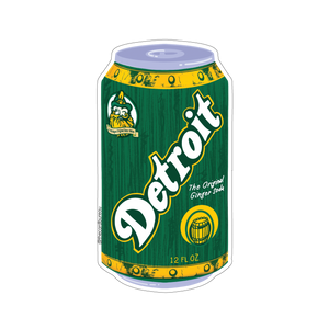 Detroit Soda Sticker