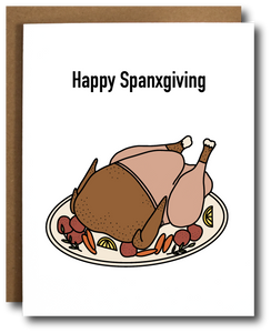 Happy Spanxgiving Card