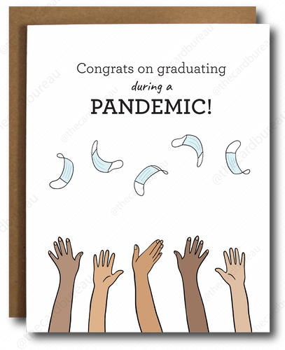 Covid Graduation Card